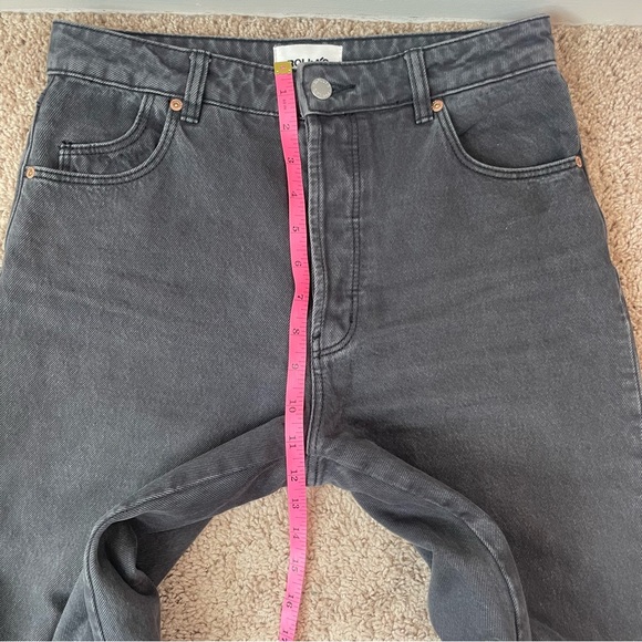 Rolla's Classic Straight High Rise Regular Fit Jeans in Vintage Black Size 27 - Picture 13 of 16